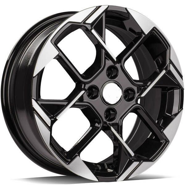 5.5X14 BKY-1184 4X100 ET40 67.1 BLACK MACHINED XL