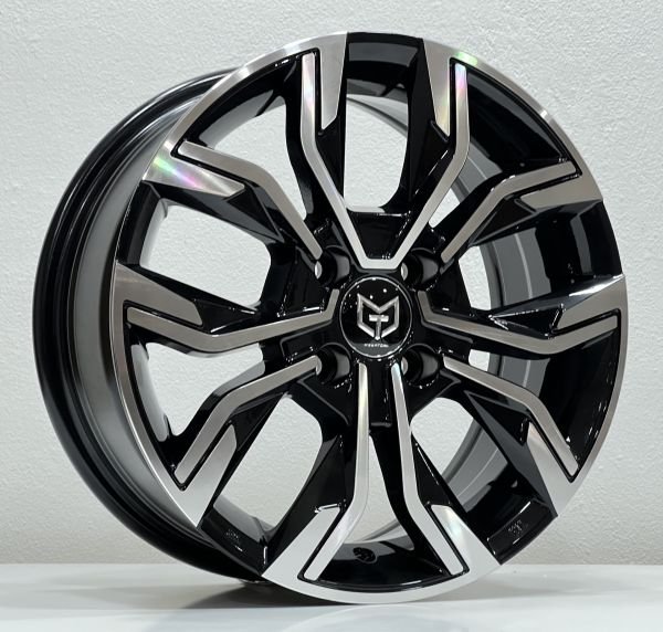 6.5X15 TORK-6346 4X100 ET38 60.1 BLACK MACHINED