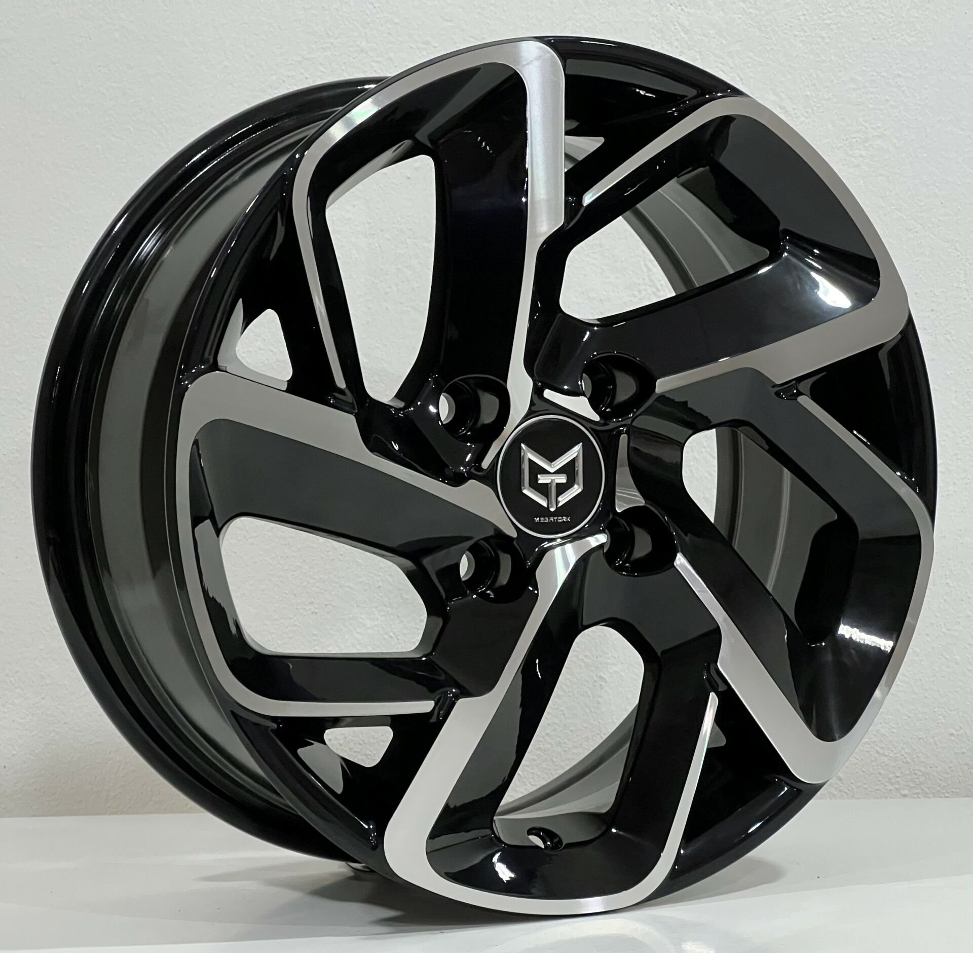 6.5X15 TORK-6347 4X108 ET25 65.1 BLACK MACHINED