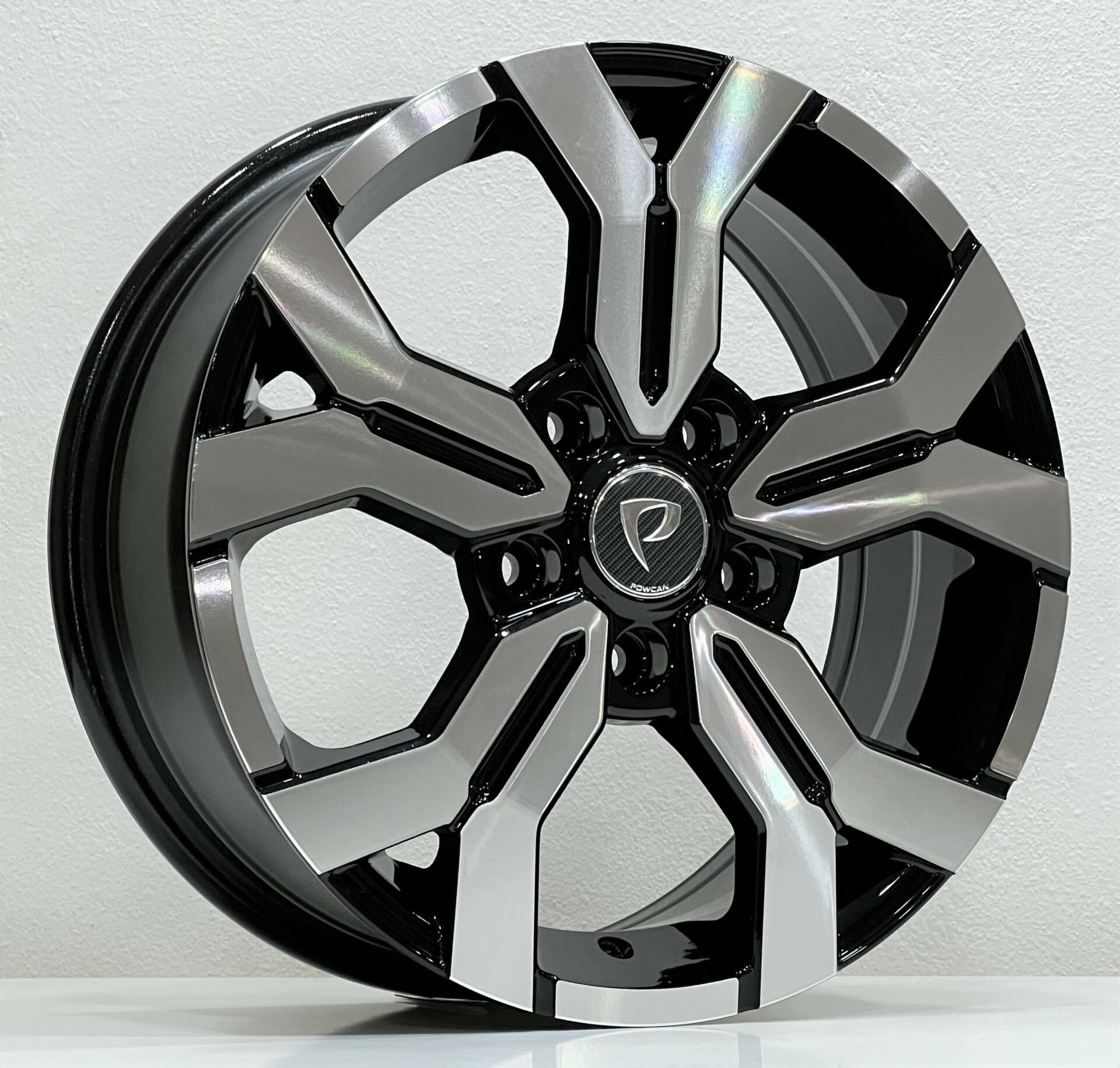 6.5X15 BK-1110 4X100 ET35 60.1 BLACK MACHINED XL