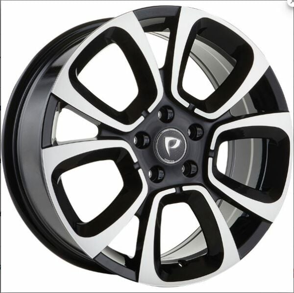 6.5X16 BK-5850 5X98 ET47 58.1 BLACK MACHINED XL