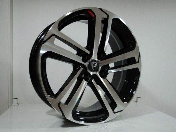 6.5X15 BK-5447 4X108 ET25 65.1 BLACK MACHINED XL