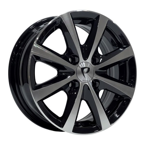 5X13 BK-5828 4X100 ET30 73.1 BLACK MACHINED