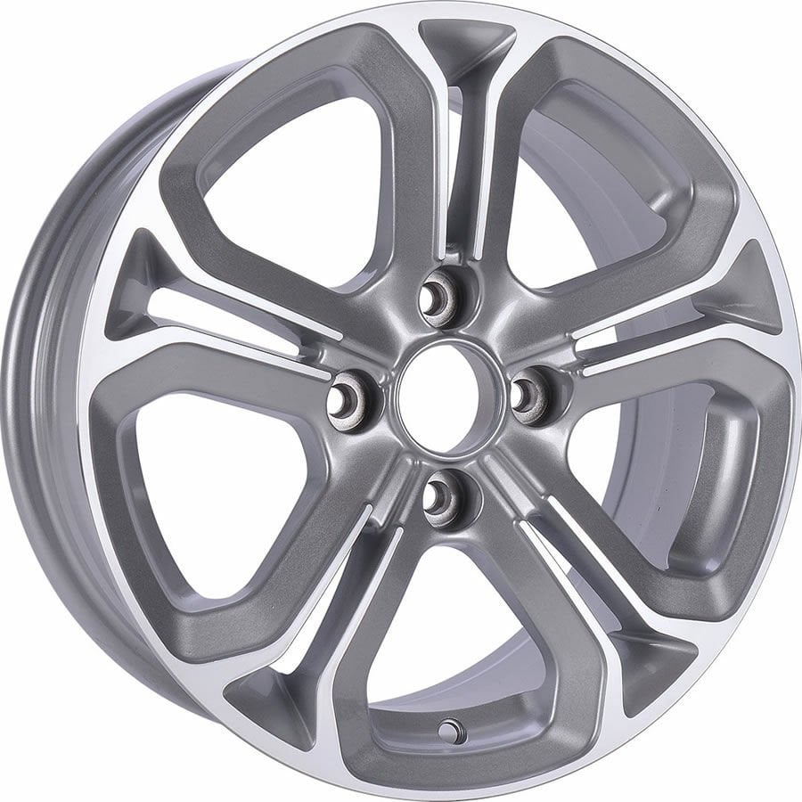 J4*108 15*6 SRW 5372 ET25 65.1 SILVER MACHINED XL