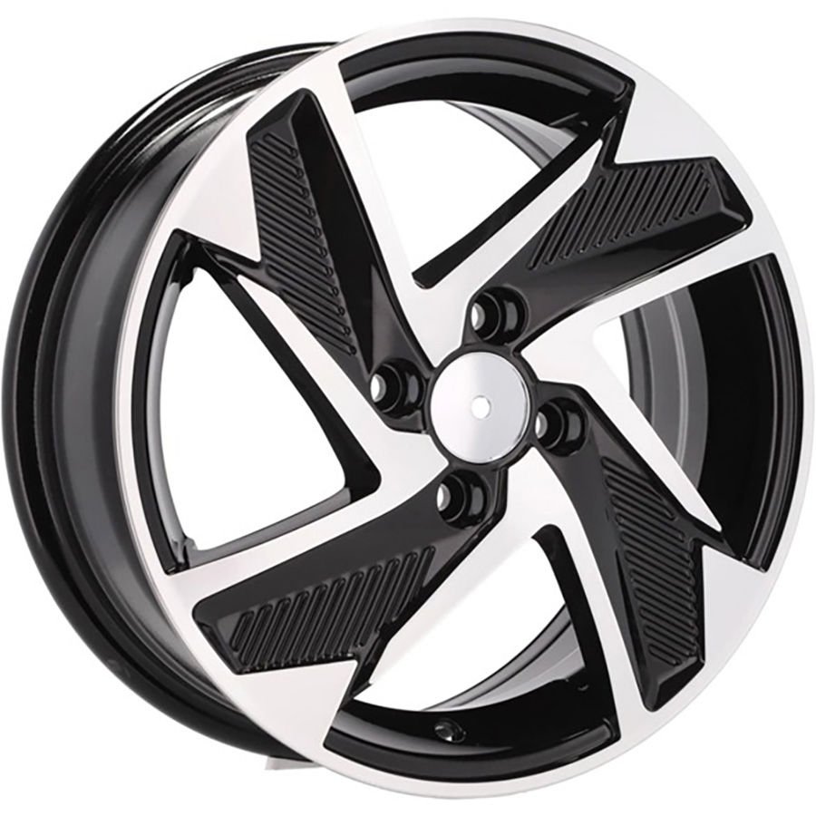 6X15 BKY-1169 4X100 ET48 54.1 BLACK MACHINED XL