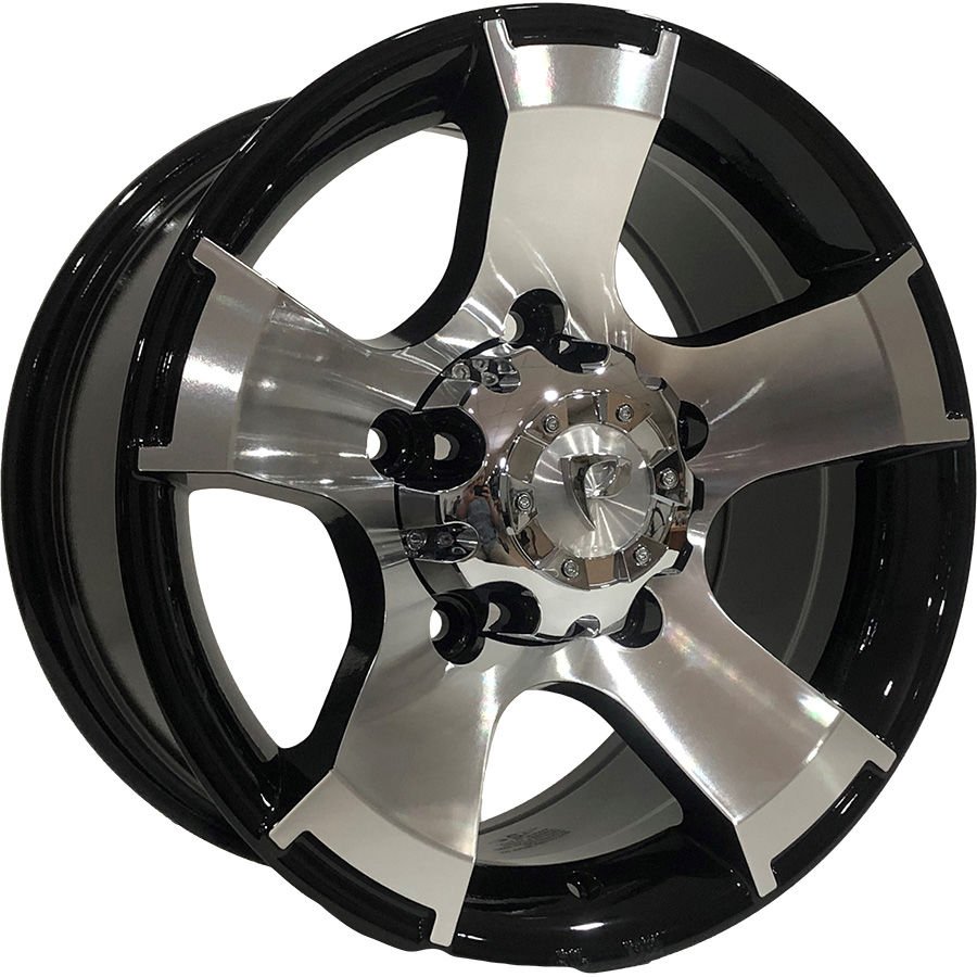 8X16 BKY-0159 6X139.7 ET25 92.5 BLACK MACHINED