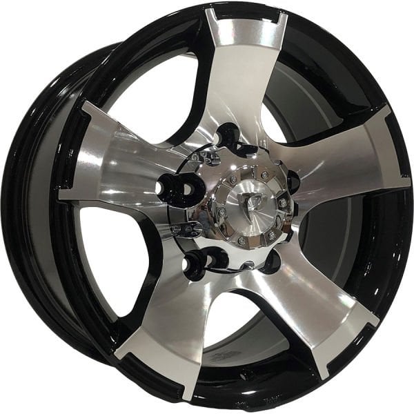 8X16 BKY-0159 6X139.7 ET25 92.5 BLACK MACHINED