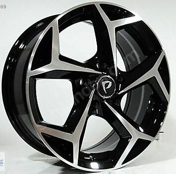 6X14 BK-5340 5X100 ET35 57.1 BLACK MACHINED XL
