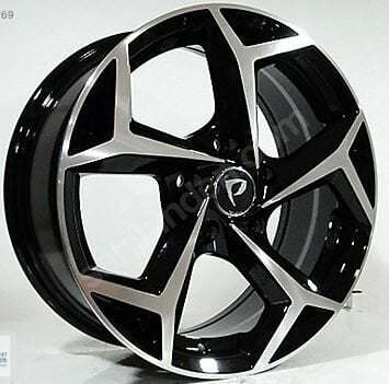 6X14 BK-5340 5X100 ET35 57.1 BLACK MACHINED XL