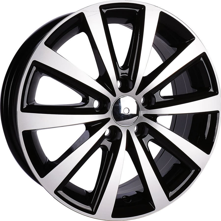 6X14 BK-672 5X100 ET35 57.1 BLACK MACHINED XL