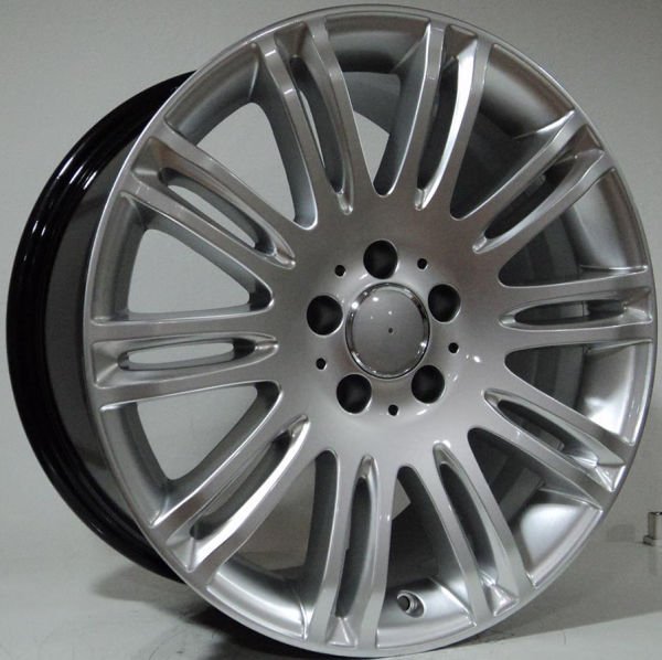 9X18 BK-590 5X112 ET39 66.56 SILVER MACHINED XL