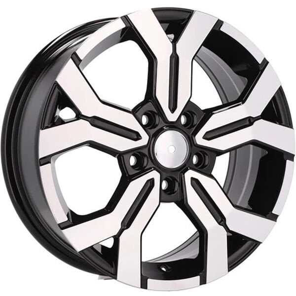 6.5X16 BK-1110-4X100 ET45 60.1 BLACK MACHINED XL