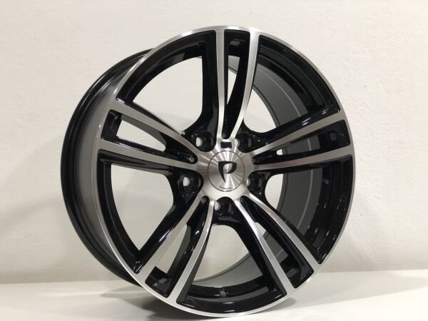 8X17 BK-5739 5X120 ET35 72.56 BLACK MACHINED XL