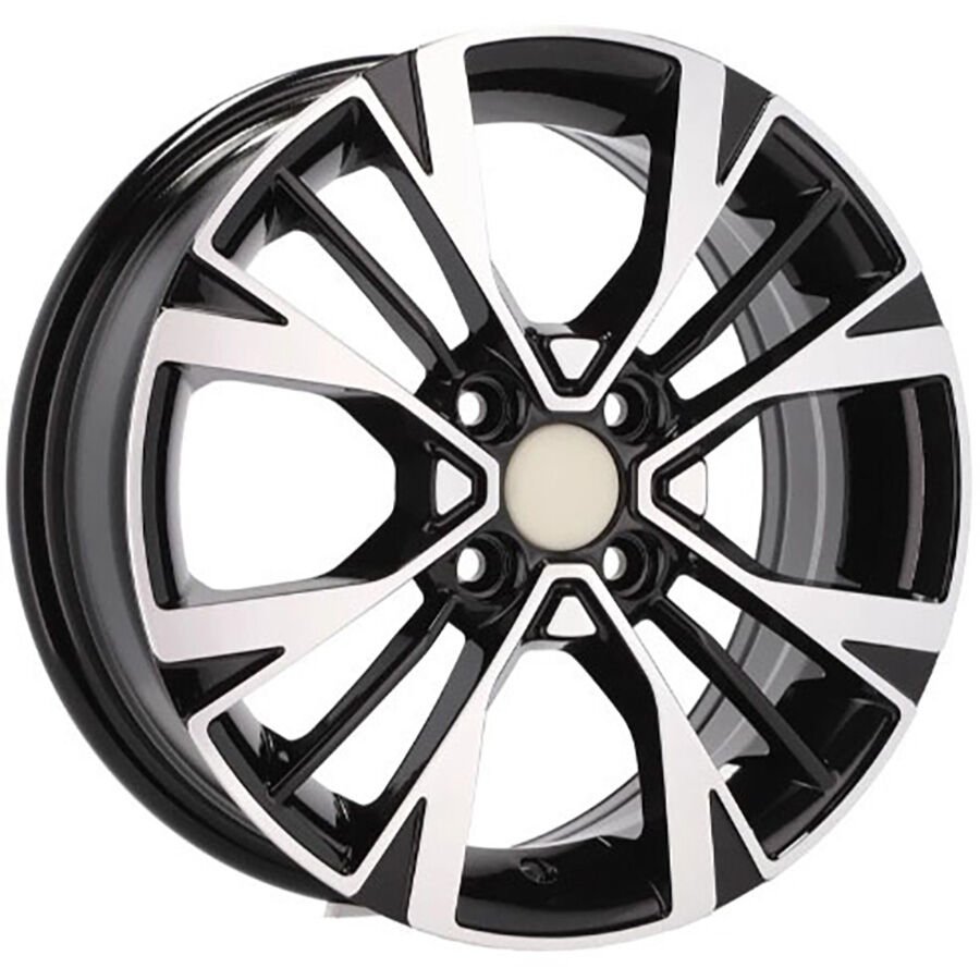 6X15 BKY-1127 4X100 ET51 54.1 BLACK MACHINED XL