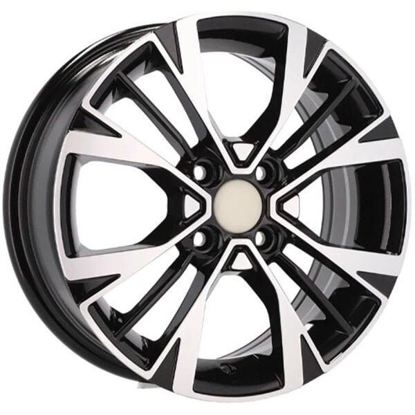 6X15 BKY-1127 4X100 ET51 54.1 BLACK MACHINED XL