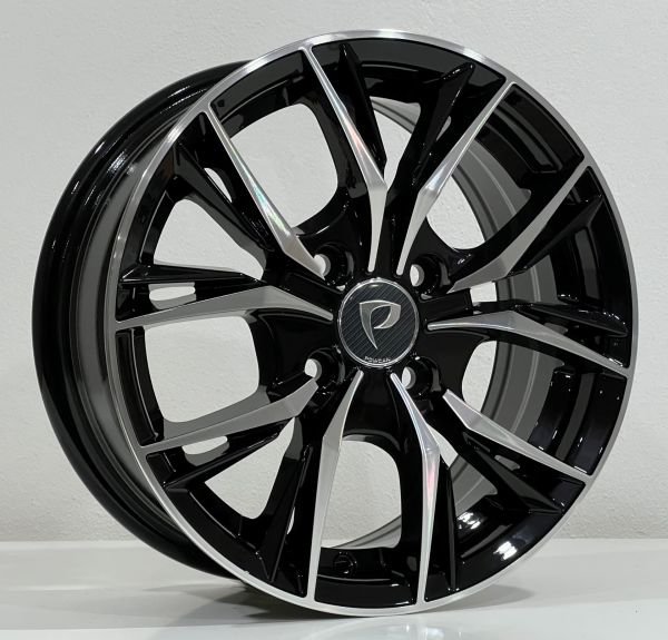 6X14 BK-5400 4X100 ET40 73.1 BLACK MACHINED
