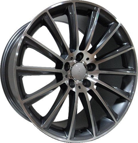 8X17 BK-836 5X112 ET45 66.56 BLACK MACHINED XL