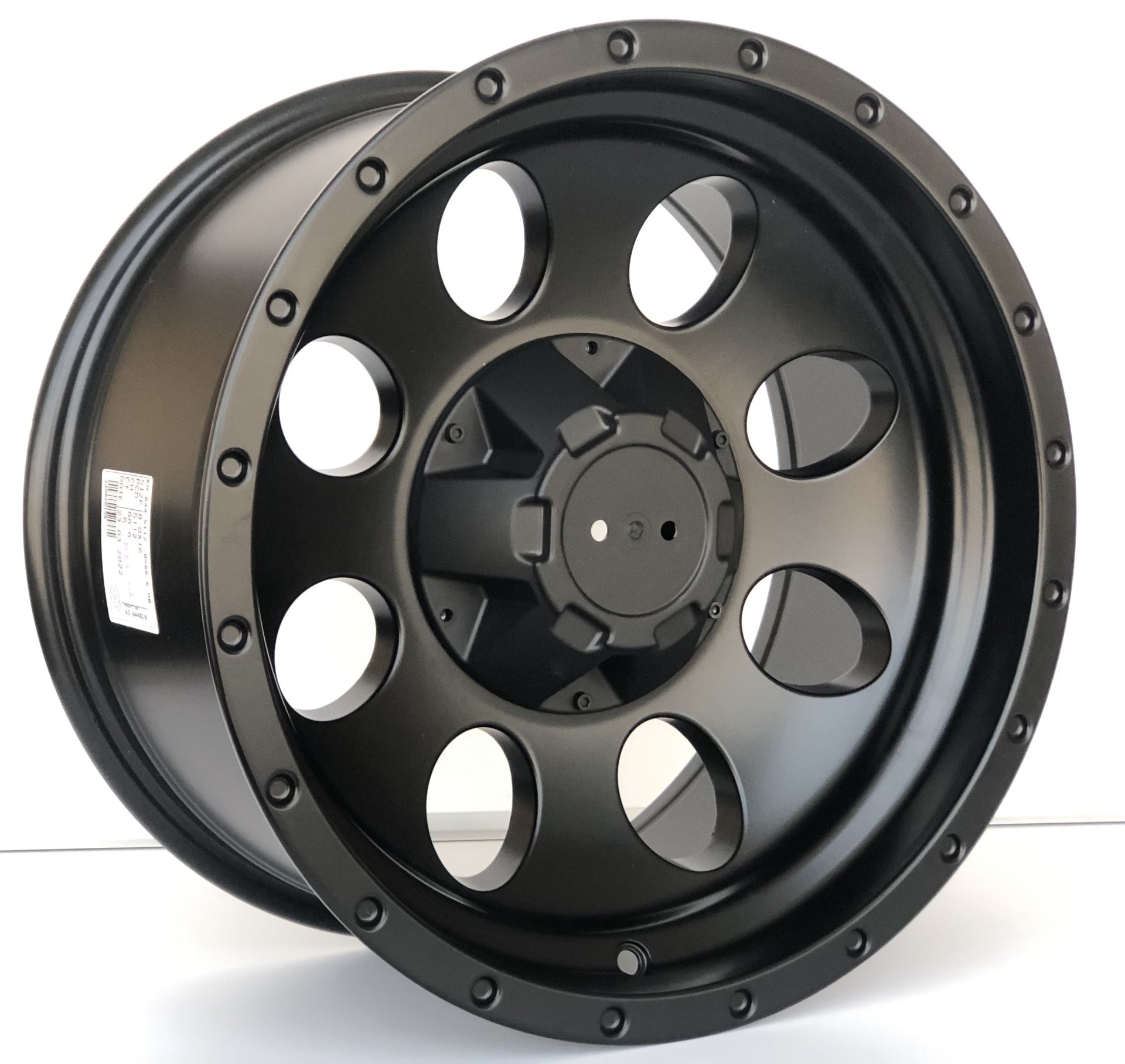8X16 KM 644 6X139.7 ET-15 110 MAT BLACK
