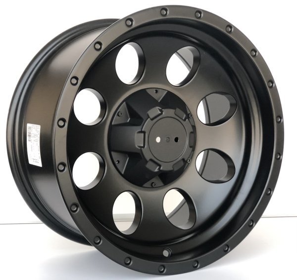 8X16 KM 644 6X139.7 ET-15 110 MAT BLACK