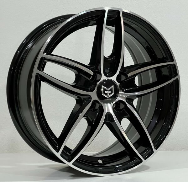 6X14 TRK-3330 4X100 ET35 73.1 BLACK MACHINED
