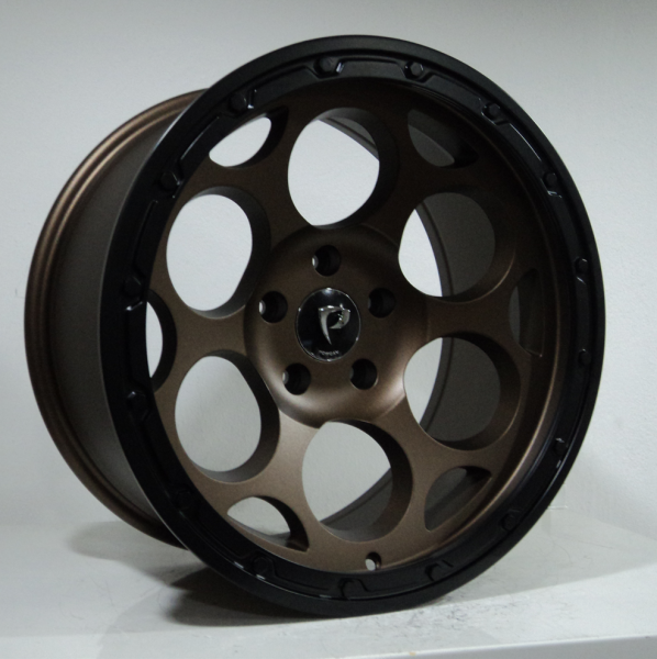 9X18 BK-5748 5X120 ET-10 65.1 MAT BRONZE BLACK LIP