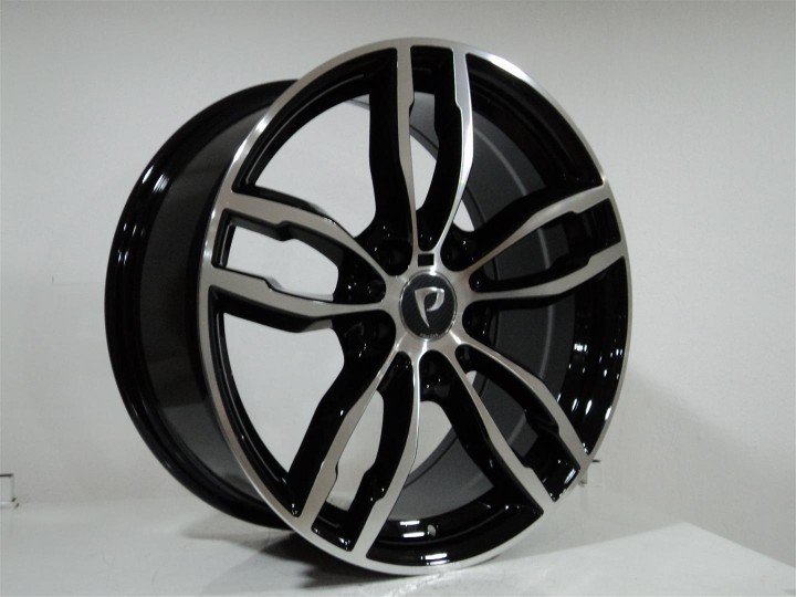 8X18 BK-921 5X120 ET37 72.56 BLACK MACHINED XL