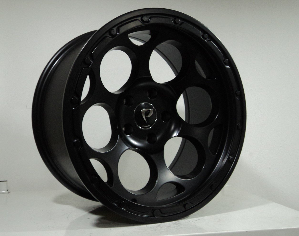 9X17 BK-5748 6X139.7 ET-20 110 MAT BLACK