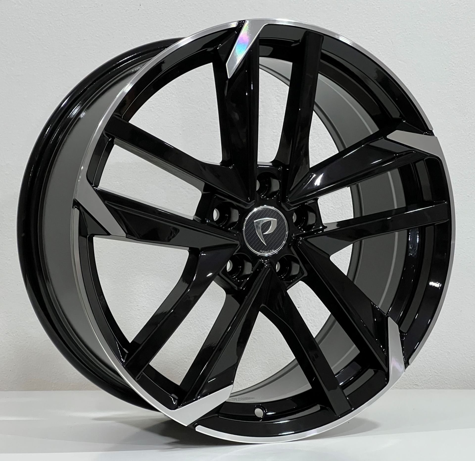 7X16 BK-5788 5X108 ET40 65.1 BLACK MACHINED XL
