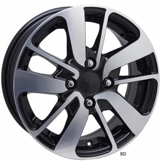 5.5X14 DY-154 4X100 ET35 60,1 BLACK MACHINED XL