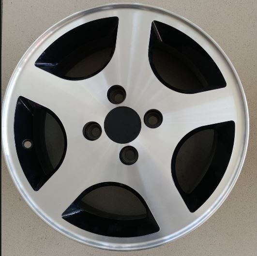 SRW 5.5X14 SRW-417 4X100 ET35 67.1 BLACK DIAM. Binek Jant