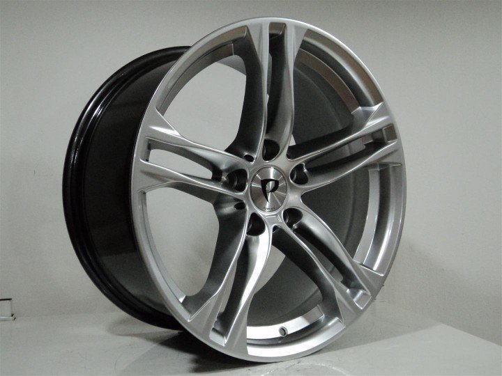 8X18 BK-5418 5X120 ET30 72.56 HYPER SILVER XL