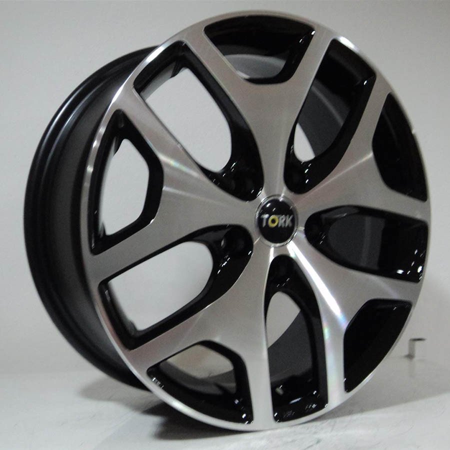 7X17 TORK-7757 5X114.3 ET45 67.1 BLACK MACHINED XL