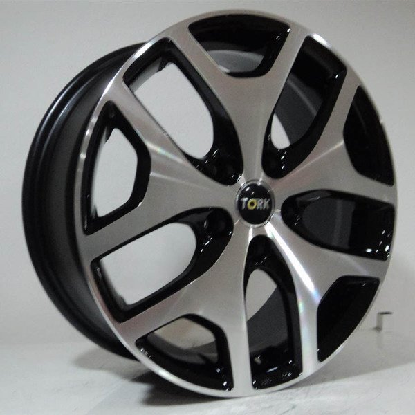 7X17 TORK-7757 5X114.3 ET45 67.1 BLACK MACHINED XL