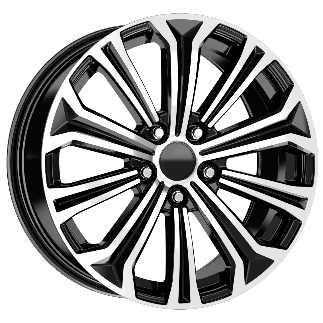 7X16 DY-606 5X114.3 ET40 60.1 GUN MACHINED XL