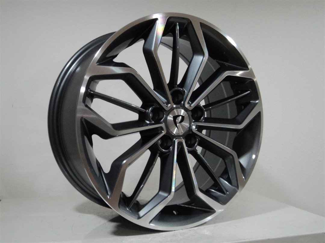 7.5X17 BK-5433 5X108 ET50 63.4 GUN MACHINED XL