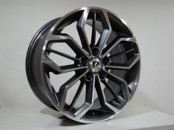 7.5X17 BK-5433 5X108 ET50 63.4 GUN MACHINED XL