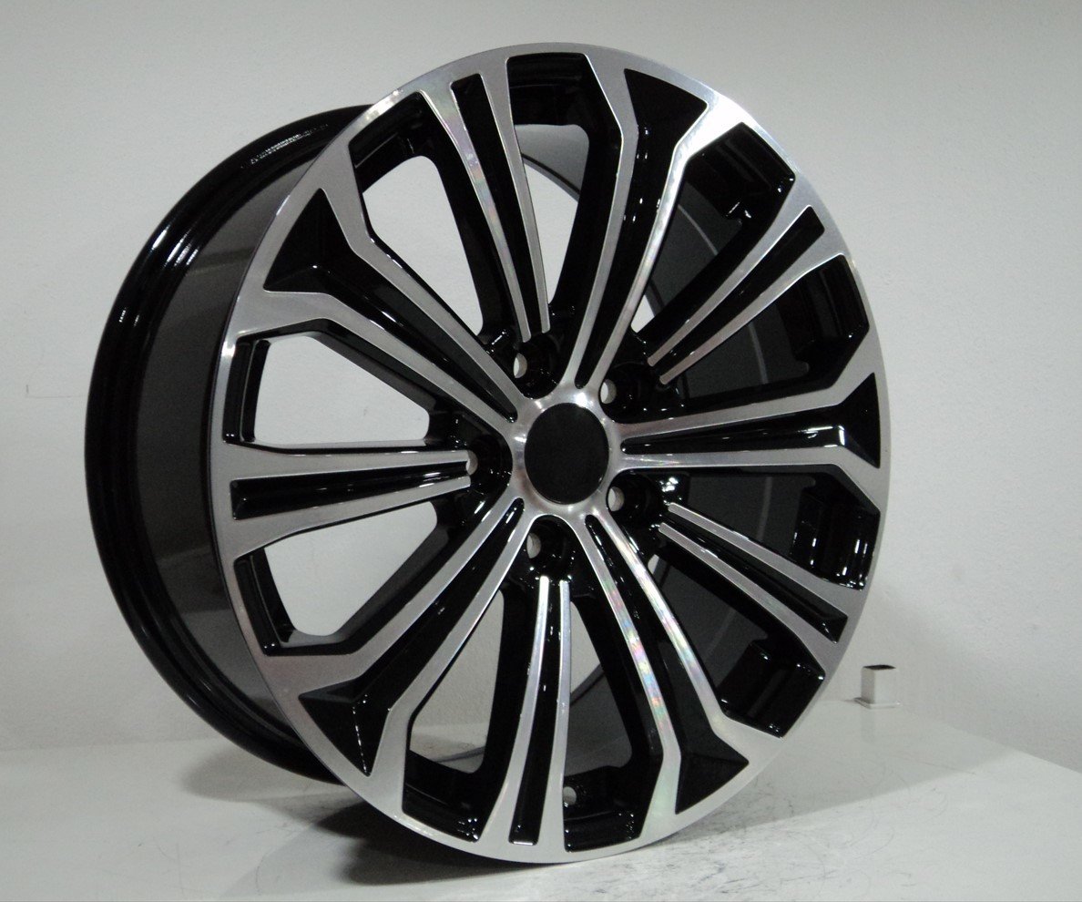 7X16 DY-606 5X114.3 ET40 60.1 BLACK MACHINED XL
