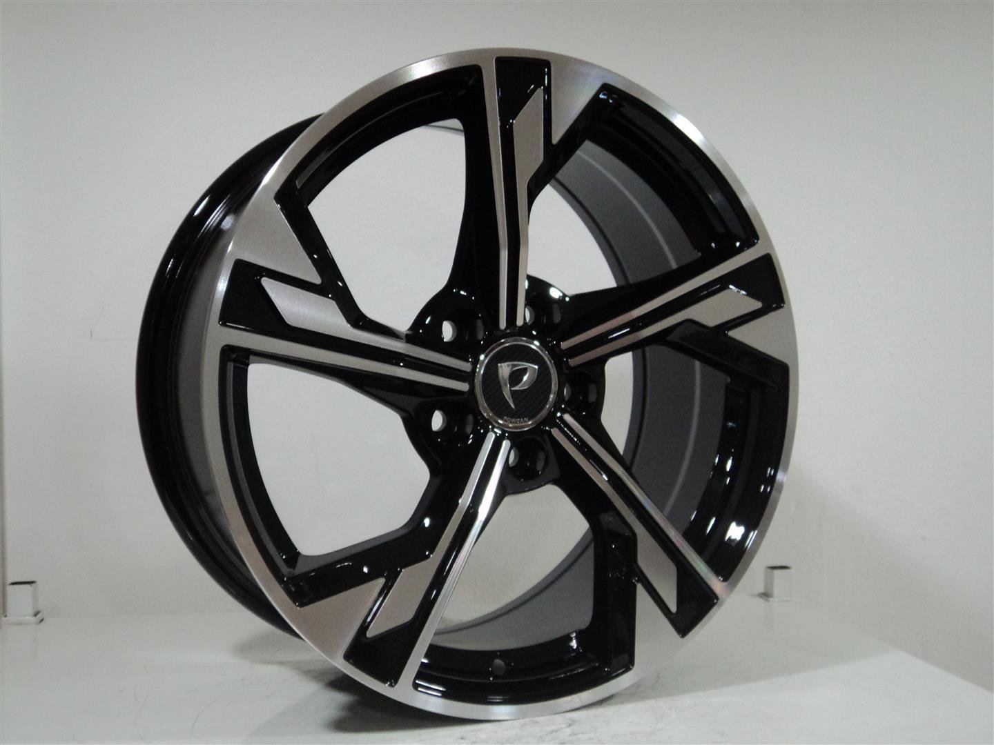 7.5X17 BK-5419 5X112 ET40 66.45 BLACK MACHINED XL