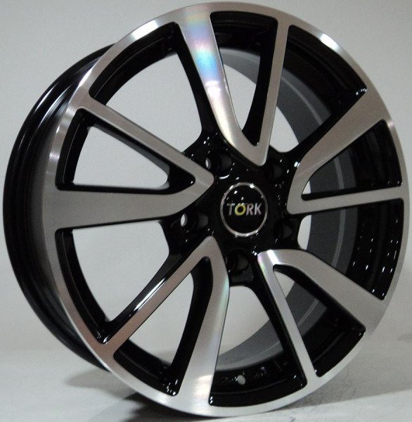 7.5X18 TORK-6344 5X114.3 ET40 66.1 BLACK MACHINED