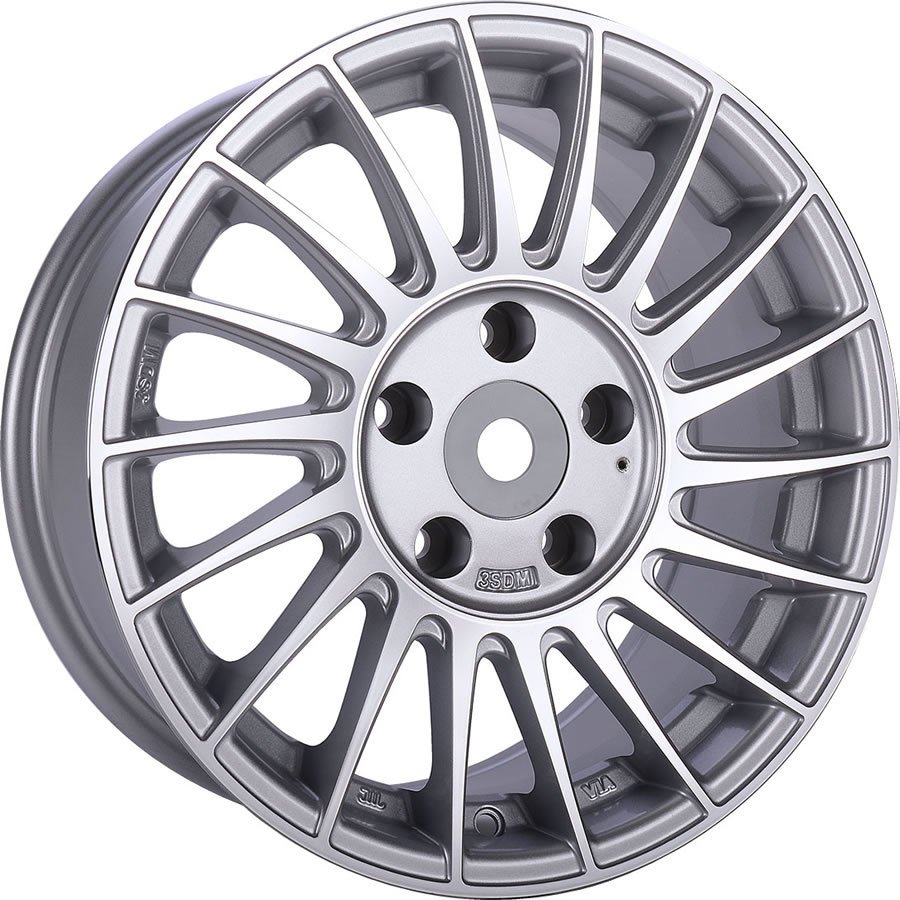 7X15 SLK-1675 4X100 ET35 73.1 SILVER MACHINED