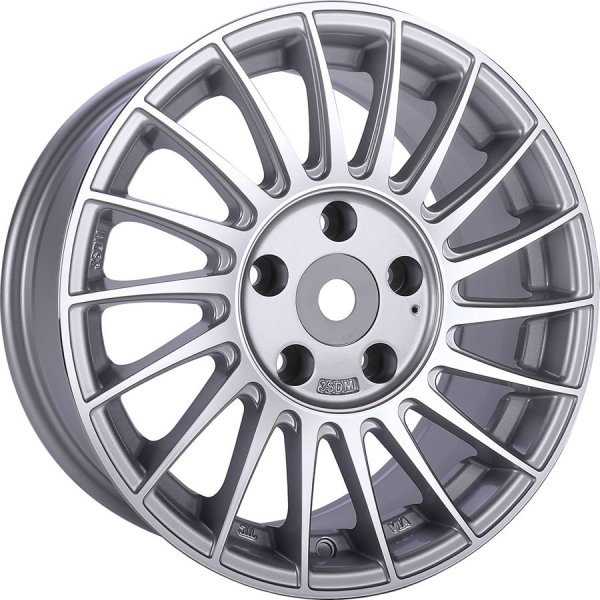 7X15 SLK-1675 4X100 ET35 73.1 SILVER MACHINED