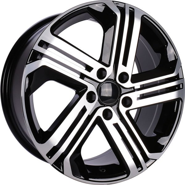 7.5X17 BK-5156 5X112 ET45 57.1 BLACK MACHINED XL