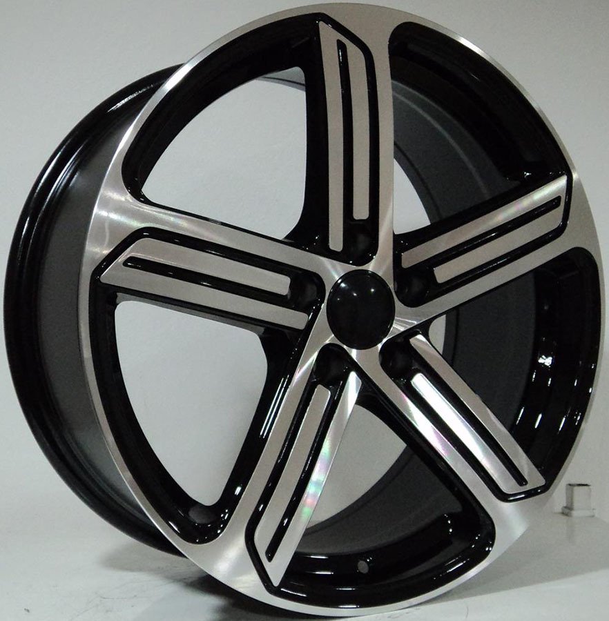 7X16 BK-795 5X112 ET45 57.1 BLACK MACHINED XL
