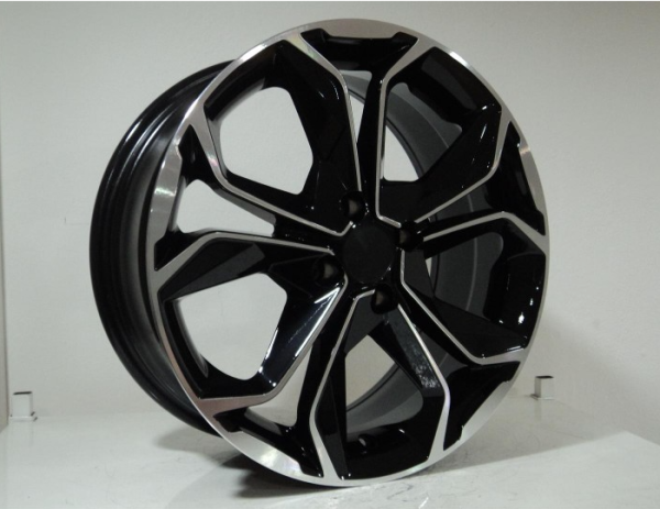 6.5X16 DY-176 5X114.3 ET40 66.1 BLACK MACHINED XL