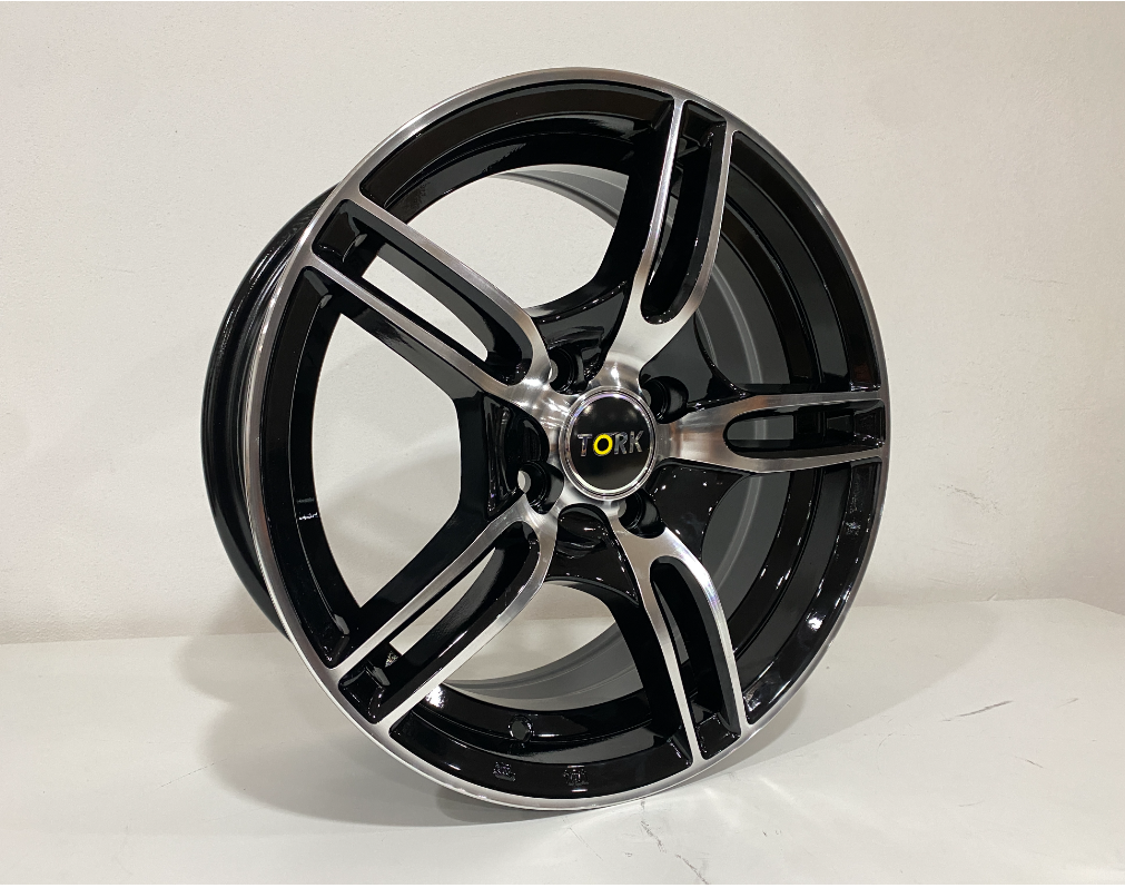 6X14 TORK-3346 4X100 ET35 73.1 BLACK MACHINED