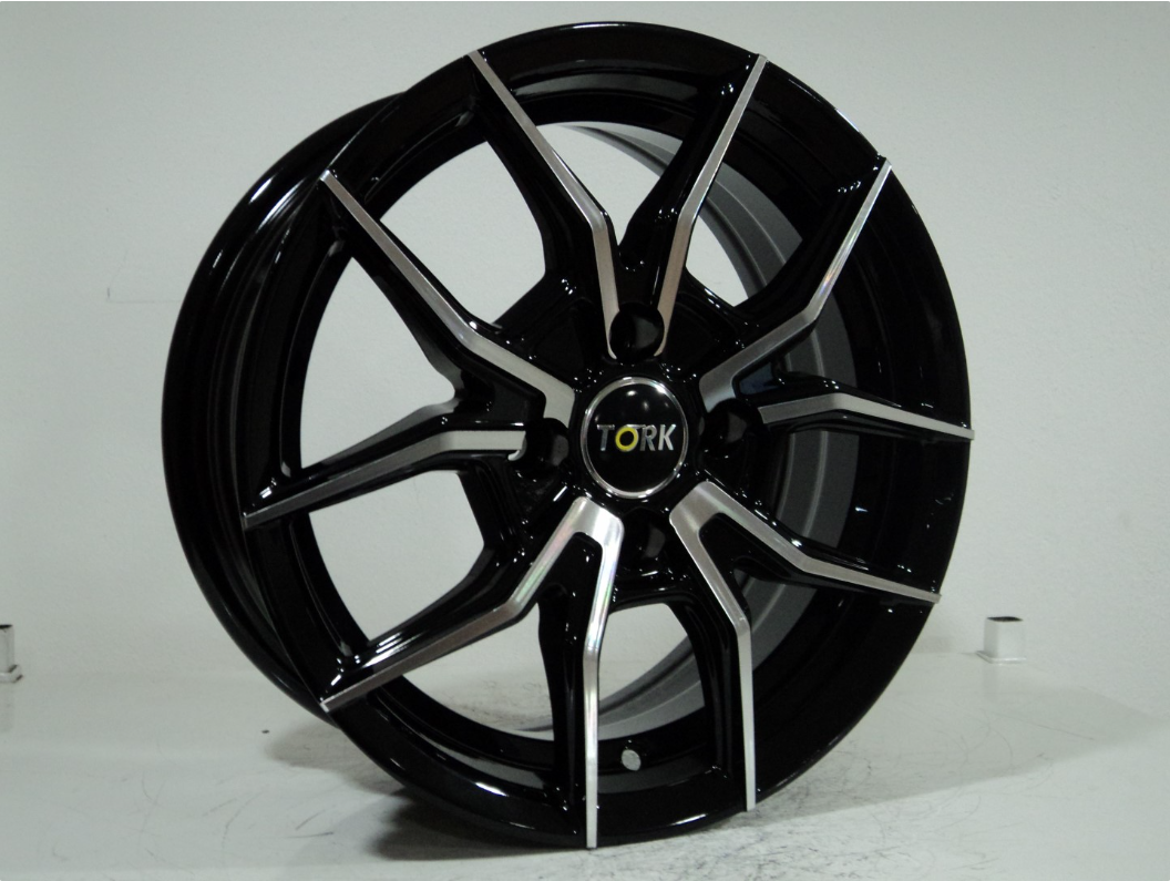 6.5X15 TORK-3354 4X100 ET35 73.1 BLACK MACHINED