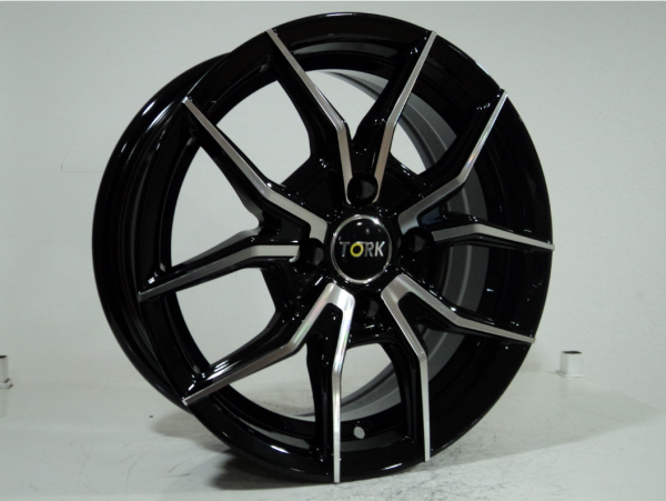 6.5X15 TORK-3354 4X100 ET35 73.1 BLACK MACHINED
