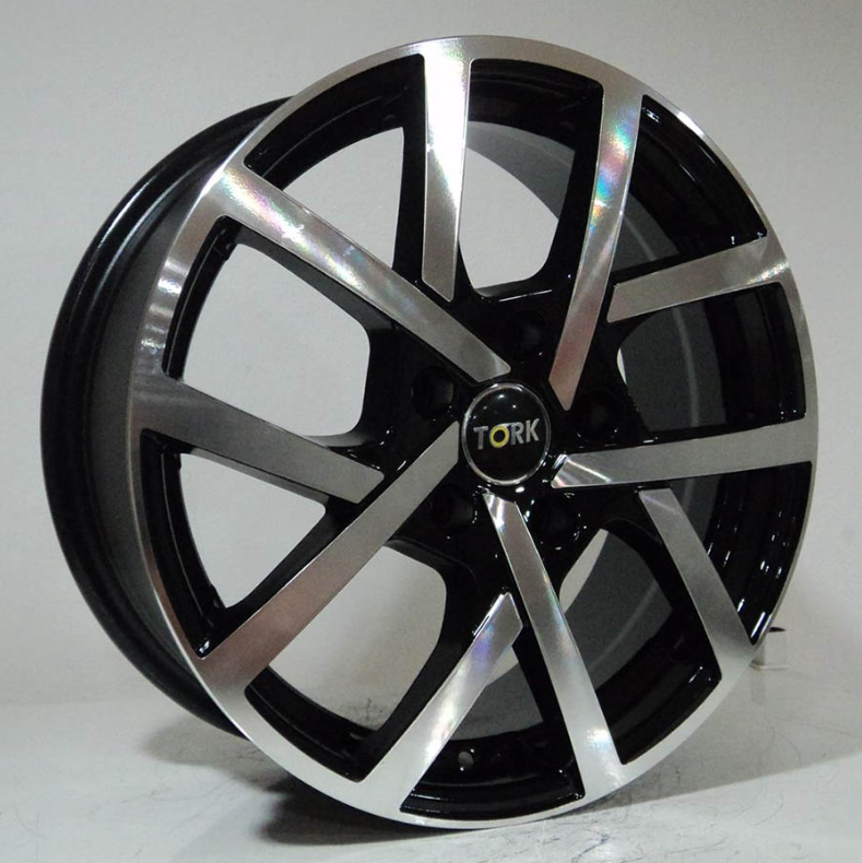 6.5X16 TORK-6321 5X112 ET46 57.1 BLACK MACHINED XL