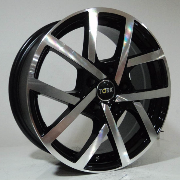 6.5X16 TORK-6321 5X112 ET46 57.1 BLACK MACHINED XL