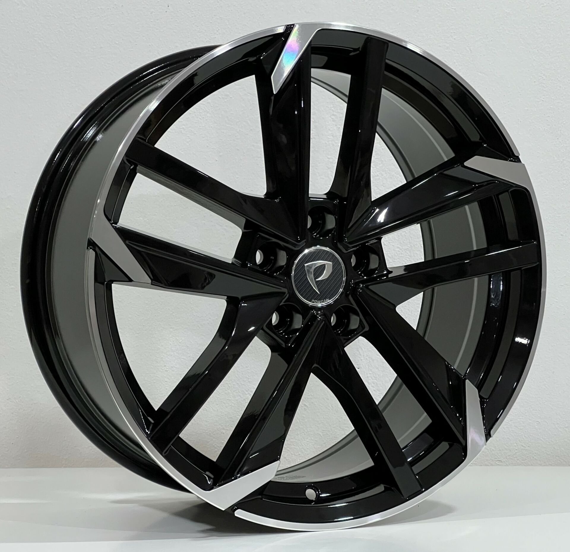 7.5X17 BK-5788 5X108 ET40 65.1 BLACK MACHINED XL